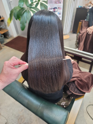 髪質改善トリートメント×縮毛矯正 Wealth×スタイル