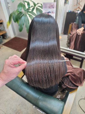 髪質改善トリートメント×縮毛矯正 Wealth×スタイル