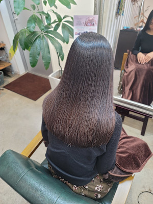 髪質改善トリートメント×縮毛矯正 Wealth×スタイル