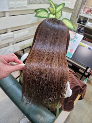 髪質改善トリートメント×縮毛矯正 Wealth×スタイル