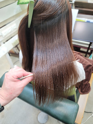 髪質改善トリートメント×縮毛矯正 Wealth×スタイル