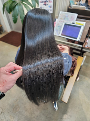 髪質改善トリートメント×縮毛矯正 Wealth×スタイル