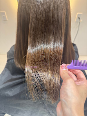 髪質改善ヘアカラー