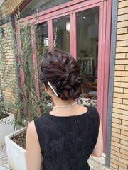 結婚式ヘアセット