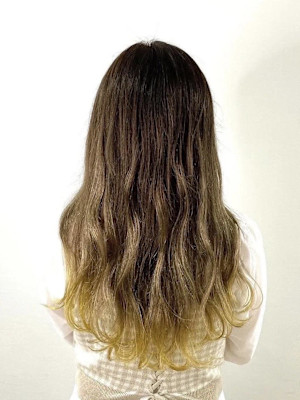 イエロー裾カラー★