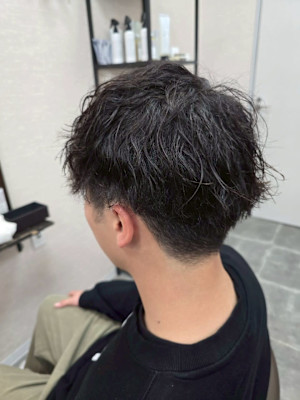 メンズカット/パーマ/グレイカラー/鎌取駅/韓国風/白髪染め