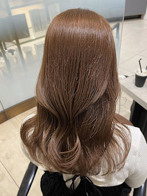 Mako ヘーゼルベージュ 透明感カラー ブリーチなし 