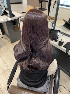 Mako / ピンクブラウン ブリーチなし 暖色 モテ髪