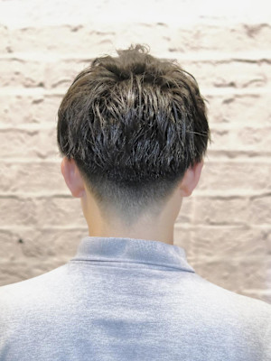 刈り上げ×ショートマッシュ