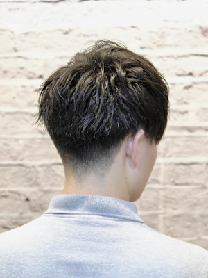 刈り上げ×ショートマッシュ