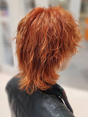 スタイルがキマる♪ウルフパーマ