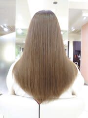 顔周りレイヤーロング