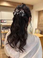 【Terrace】ハーフアップアレンジ