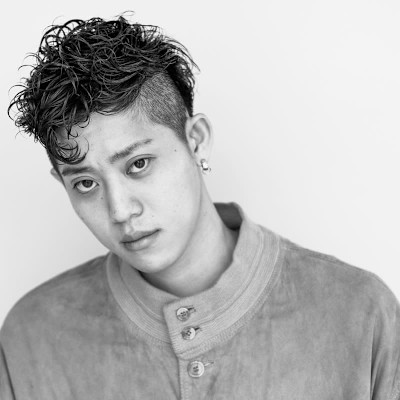 メンズ　ラフな動きが出るパーマスタイル