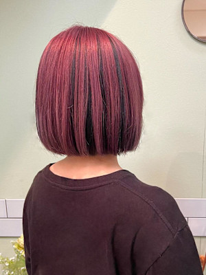 ボブアンブレラカラー