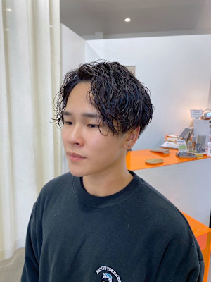 メンズパーマ/メンズヘア