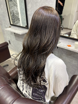 オリーブベージュ×ダブルカラー