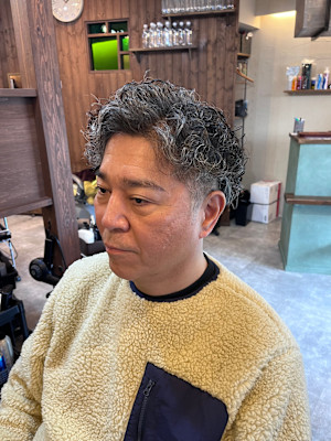 大人スパイラルパーマ