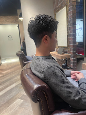 ラフピンパーマ