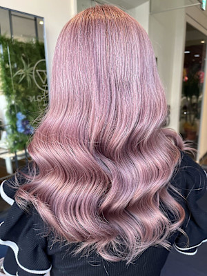 【W_SALON 河原町】透明感抜群 ピンクベージュ