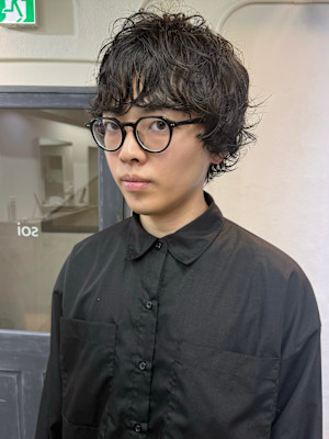 メンズニュアンスパーマ【下北沢】