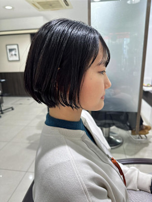 スッキリ丸みボブ