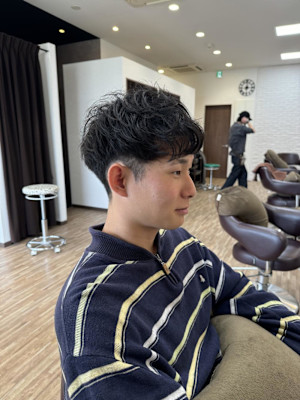 『メンズ』癖毛を活かしたセット得意です！