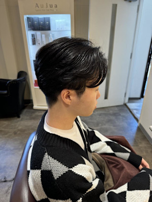 『軽さのあるセンターパート