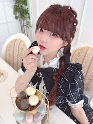 石田萌依ちゃん＊編み込みおさげヘア＊まゆ