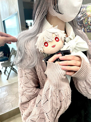 にじさんじ 葛葉 インナーカラー ホワイト 推しカラー 前髪