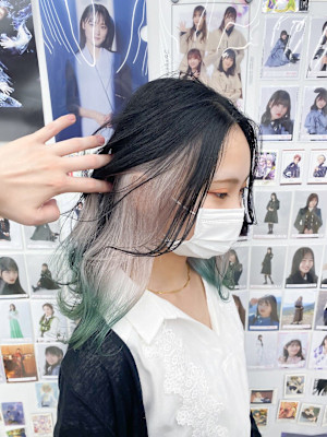 ニュアンスカラーシルバーアッシュハイトーンカラーホワイト