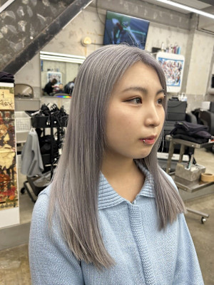 ダブルカラー/ブリーチカラー/ハイトーンカラー/推しカラー