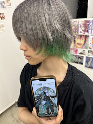 ダブルカラー/デザインカラー/インナーカラー/推しカラー