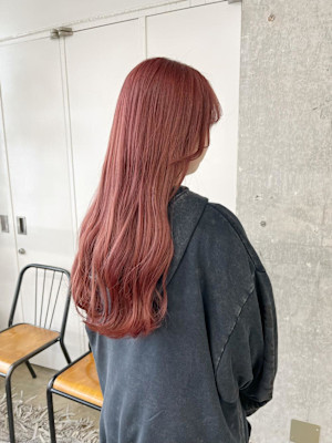 ピンクベージュ/ケアブリーチ