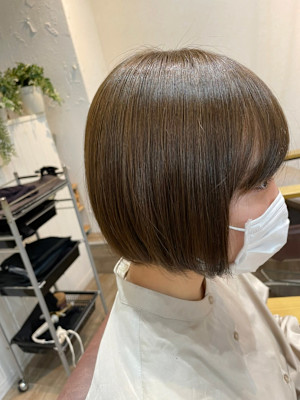髪質改善/縮毛矯正/酸性ストレート/ショート/ショートボブ