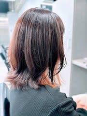 春のインナーカラー