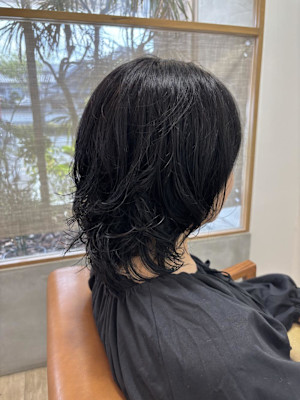 ミディアムパーマ