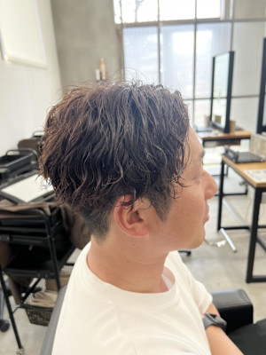 スパイラルパーマ