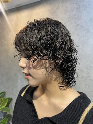 ♪朝の身支度の時短になるパーマヘア！