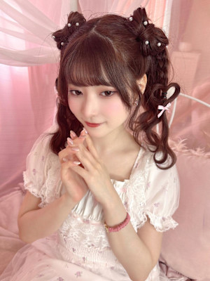 小鳥遊るいちゃん立体リボンハートツイン＊まゆ