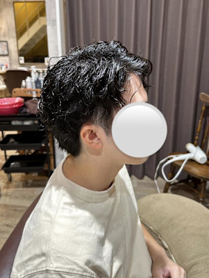 メンズパーマ