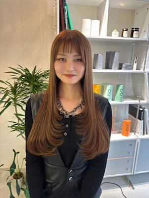 顔まわりレイヤー／韓国風レイヤー