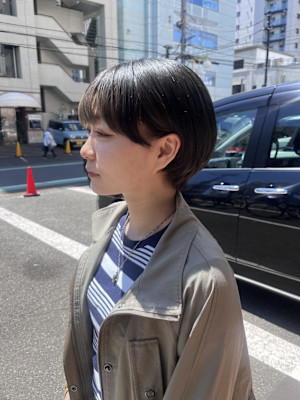 【ハクラ】マッシュショート ショートヘア