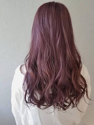 'BEBE(ベベ) ロング ピンク ラベンダー