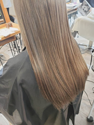 'BEBE(ベベ) ロング ベージュブラウン