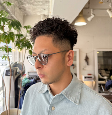 メンズハードパーマ