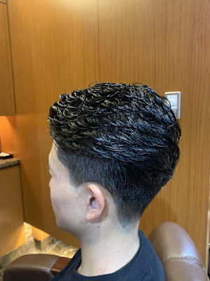 直毛必見！アイロンパーマ！