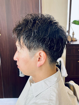 【30代 男性】ロンドンソフトツーブロック（大宮/バーバー）