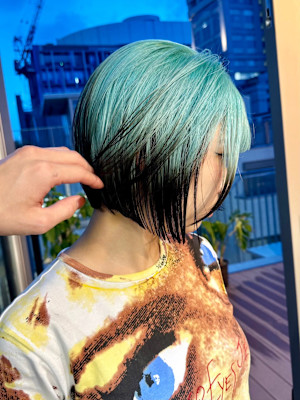 ルーツカラー　デザインカラー　ハイトーン　原宿/表参道