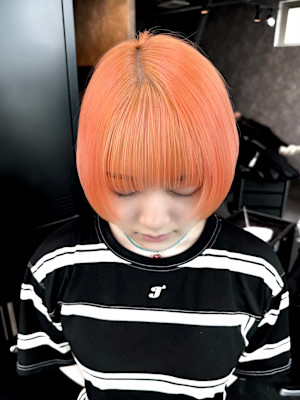 ワントーン　デザインカラー　ハイトーン　原宿/表参道